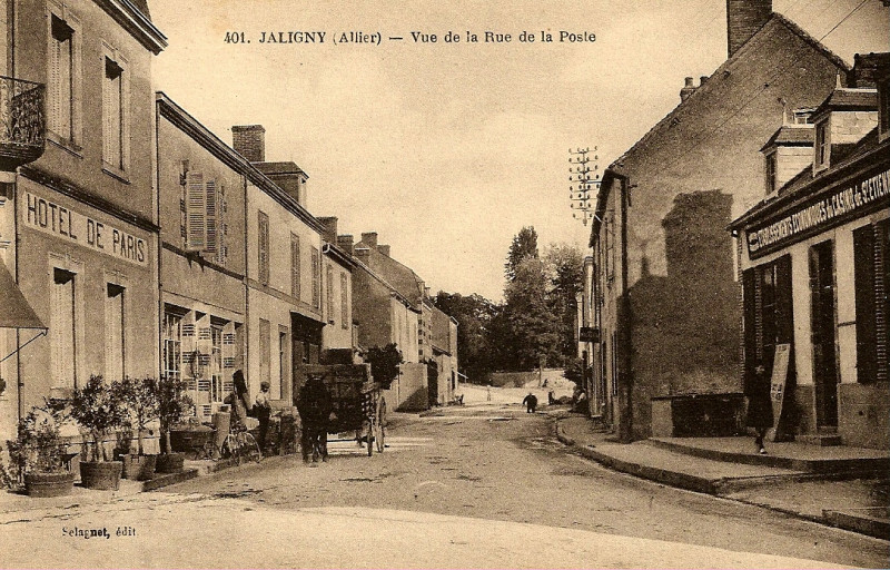 Carte postale ancienne Jaligny 073a