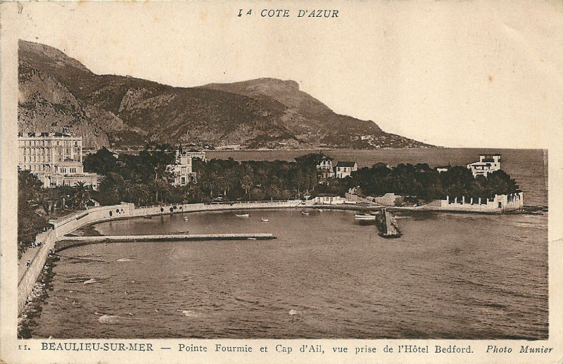Carte postale ancienne Beaulieu.Mer-Cp-anté20-32