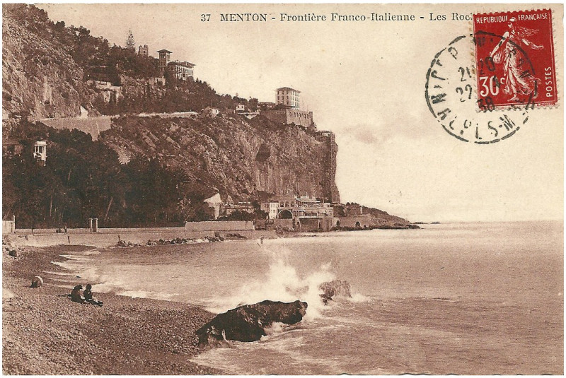 Carte postale ancienne Menton-Cp-anté40-24