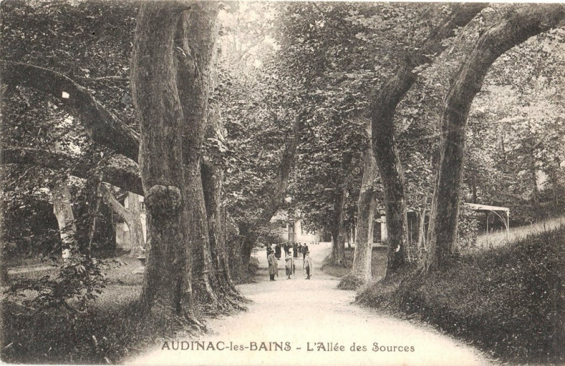 Carte postale ancienne 1446629309-Audinac-alle-es-des-Sources