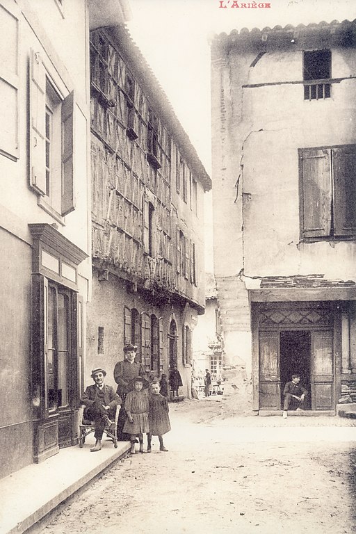 Carte postale ancienne ColombageVarilhes