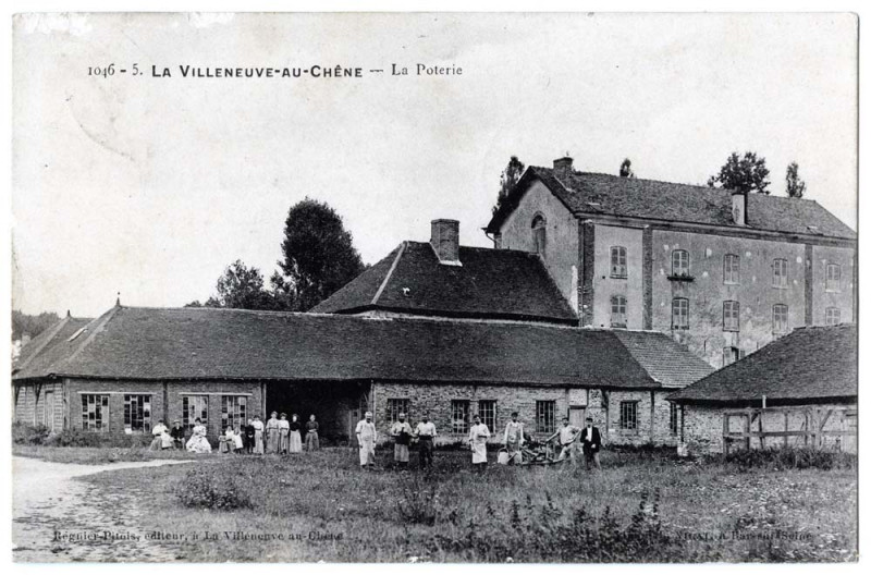 Carte postale ancienne La Villeneuve-au-Chêne102