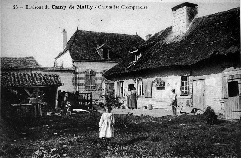 Carte postale ancienne Mailly le Camps 71170