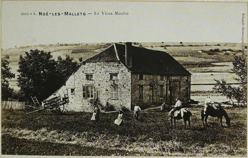 Carte postale ancienne Noe les malets 05315