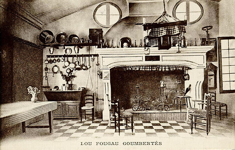 Carte postale ancienne Lou fougau goumbertes 03
