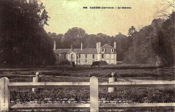 Carte postale ancienne Château de Cambes-en-Plaine (2)