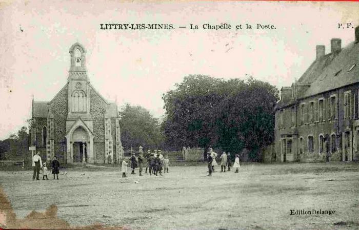 Carte postale ancienne Littry-les-mines-1900