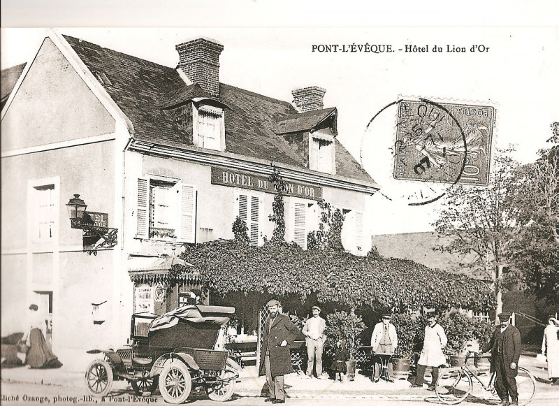 Carte postale ancienne Ancien relais de poste