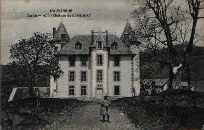 Carte postale ancienne Château de Carbonat Carte postale