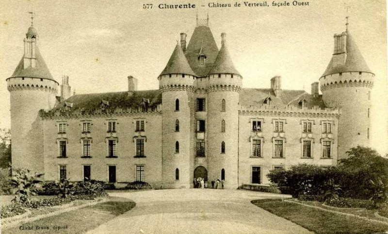 Carte postale ancienne Chateau de VerteuiIIl