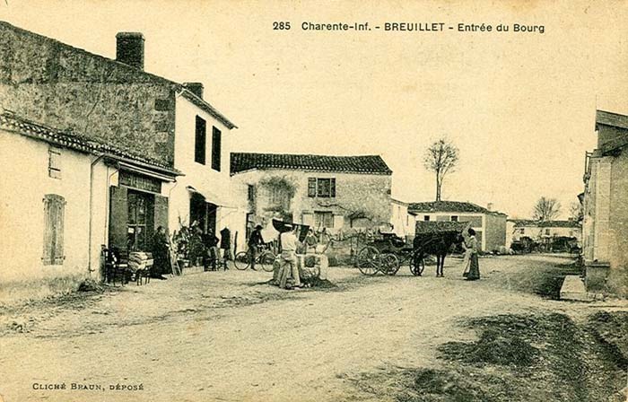 Carte postale ancienne Breuillet10