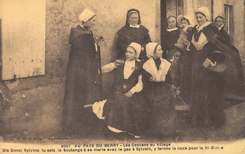 Carte postale ancienne Au Pays du Berry 01