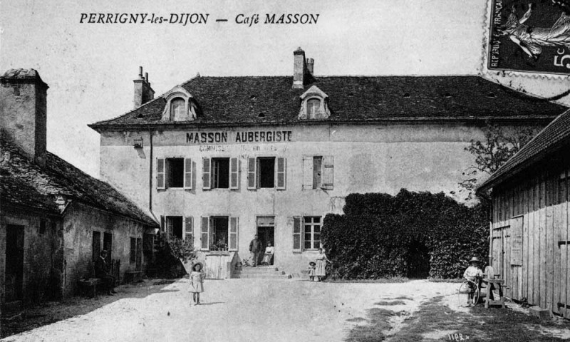 Carte postale ancienne 09a-CafeMasson