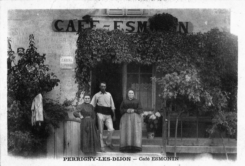 Carte postale ancienne 13a-CafeEsmonin
