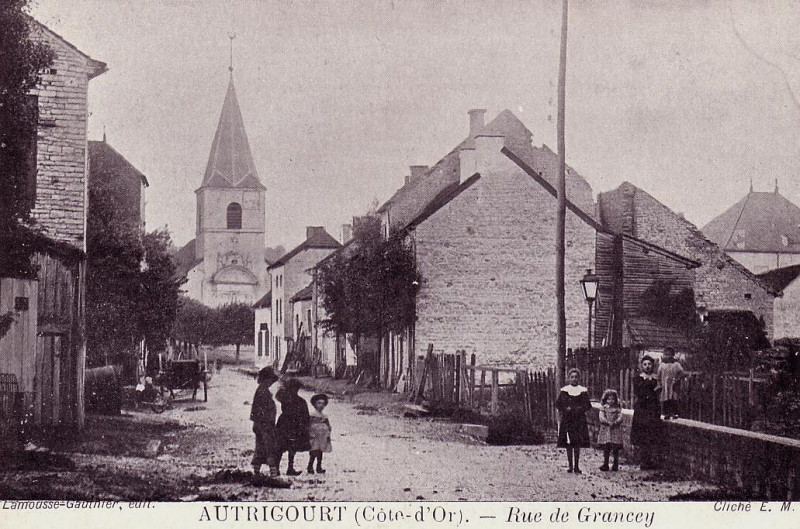 Carte postale ancienne Autricourt