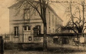 Carte postale ancienne Mairierouvres1869