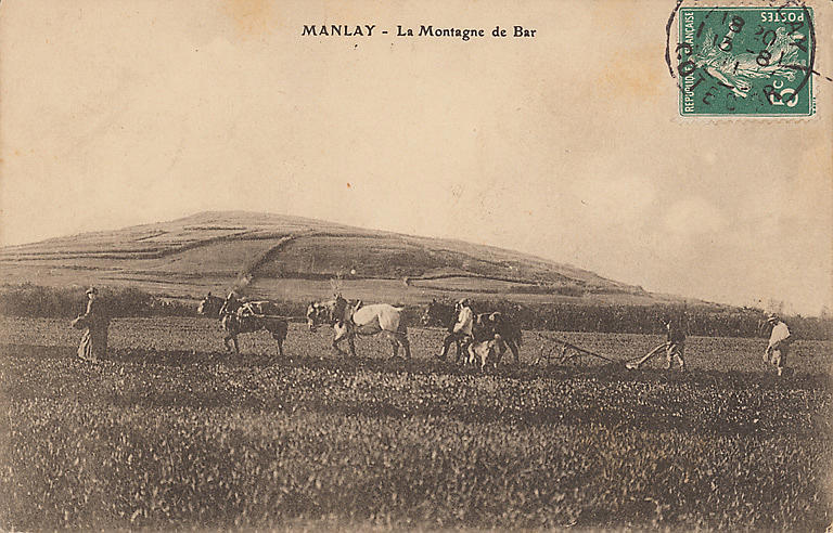 Carte postale ancienne Manlay