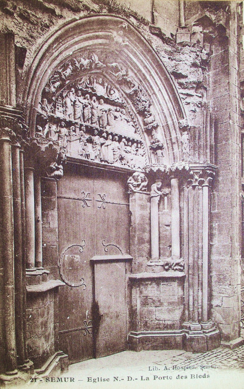 Carte postale ancienne Porte des Bleds