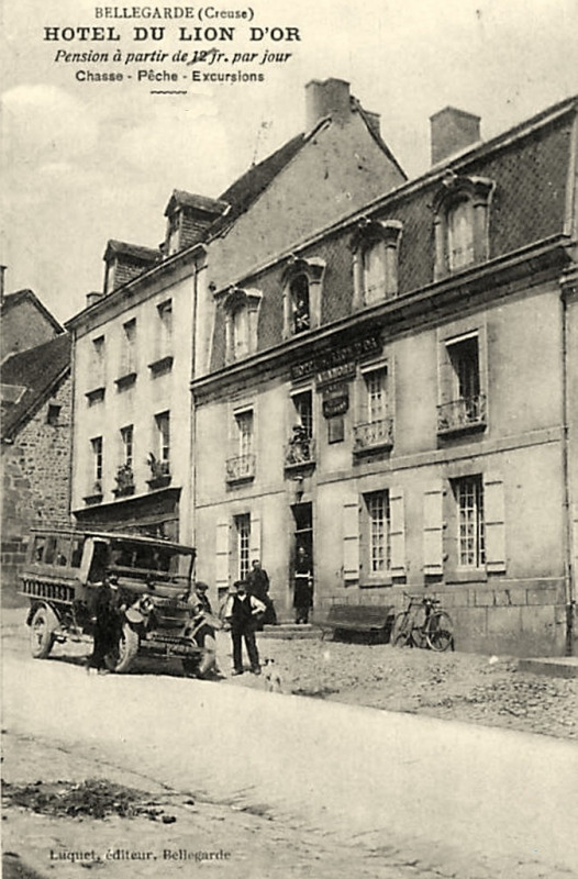 Carte postale ancienne Bellegarde-en-Marche Carte postale 10