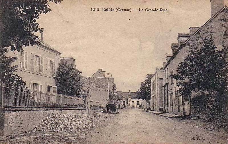 Carte postale ancienne Bétête Carte postale 11