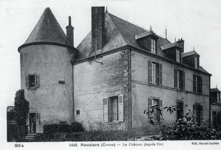 Carte postale ancienne Château-de-Nouziers