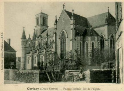Carte postale ancienne Ceriz Ay Cathedral mid
