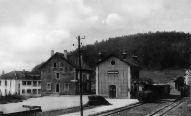 Carte postale ancienne Gare de Maiche Carte Postale-cropt