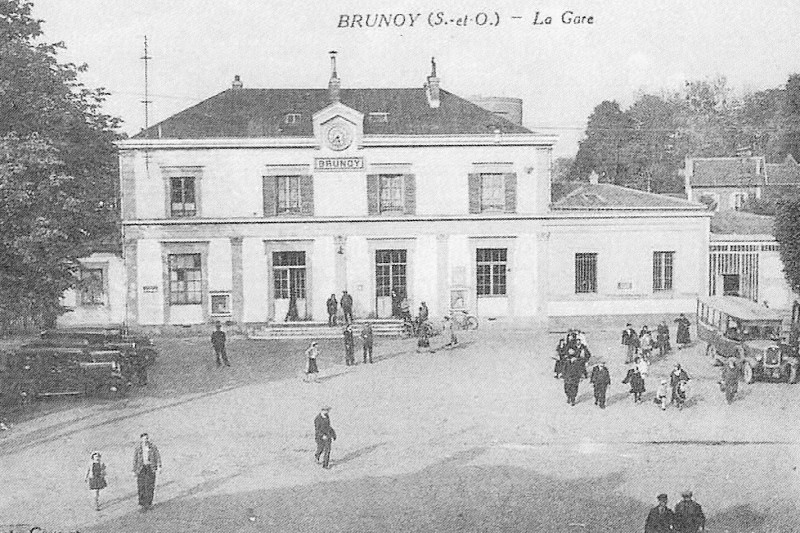 Carte postale ancienne Gare-de-Brunoy-Carte-postale-6