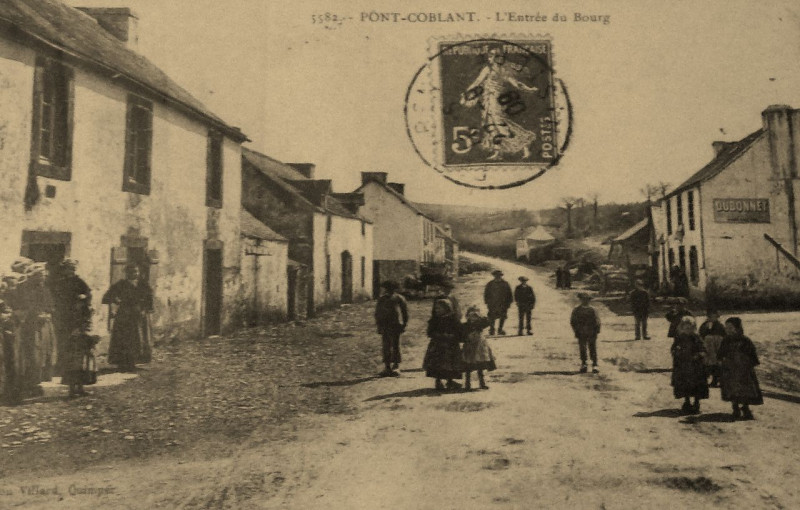 Carte postale ancienne 171 Pont-Coblant à Pleyben