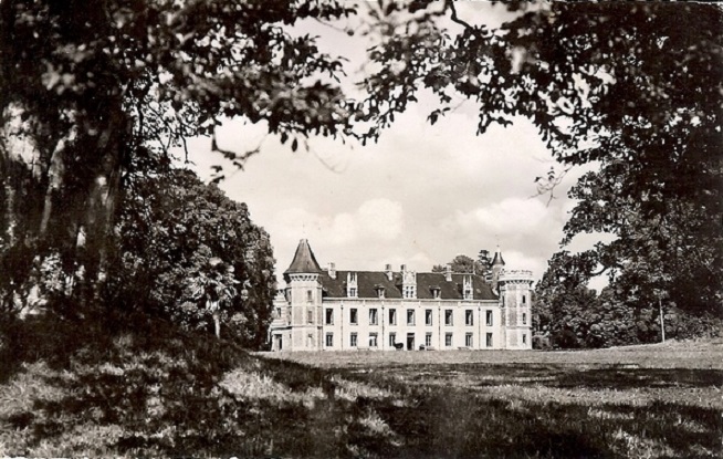 Carte postale ancienne Chateau Cosquer 1920 à Combrit