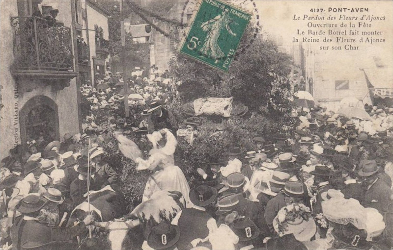 Carte postale ancienne Fleurs d'Ajoncs