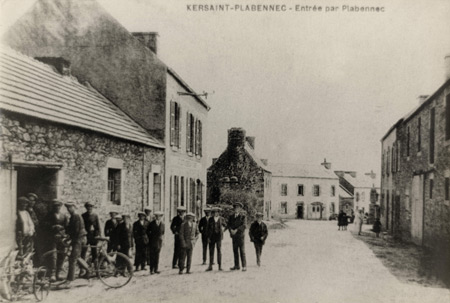 Carte postale ancienne Kersaint Plabennec à Kersaint-Plabennec