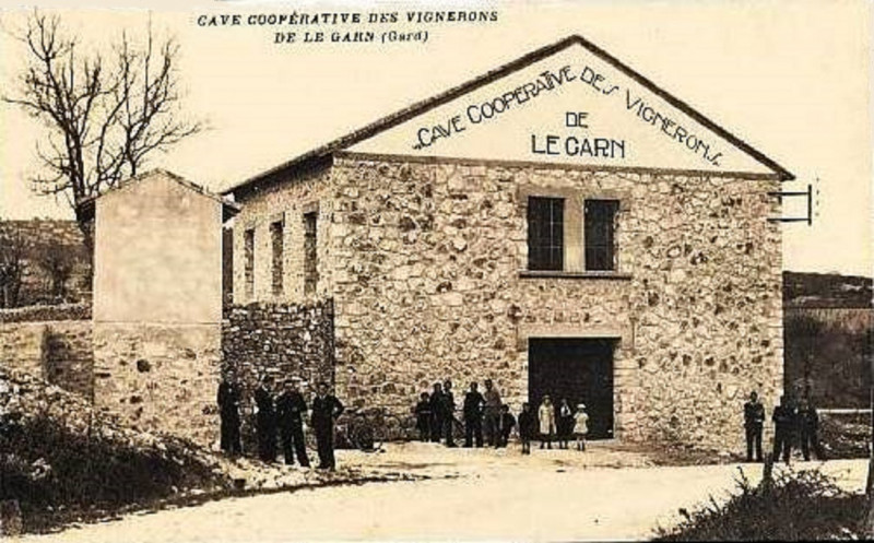 Carte postale ancienne Cave coopérative de Le Garn