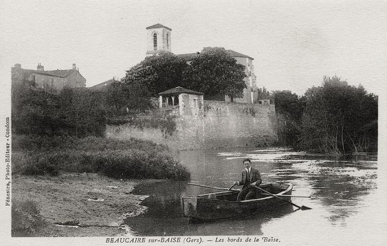 Carte postale ancienne Beaucaire - Baise (CP Fenestra) à Beaucaire