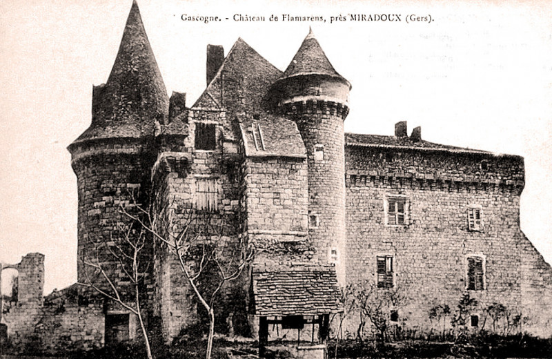 Carte postale ancienne Château de Flamarens