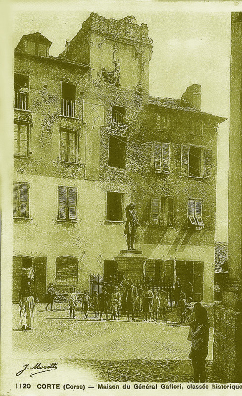 Carte postale ancienne Corte Maison du Général Gafforti Mh