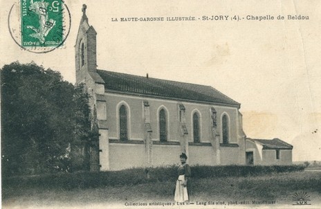 Carte postale ancienne Chapelle de Beldou