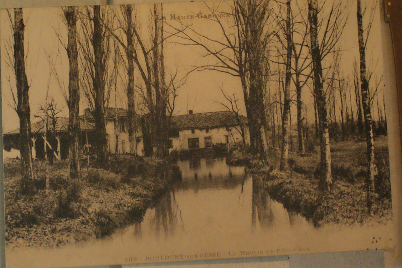 Carte postale ancienne Moulin de Péguilhan 3