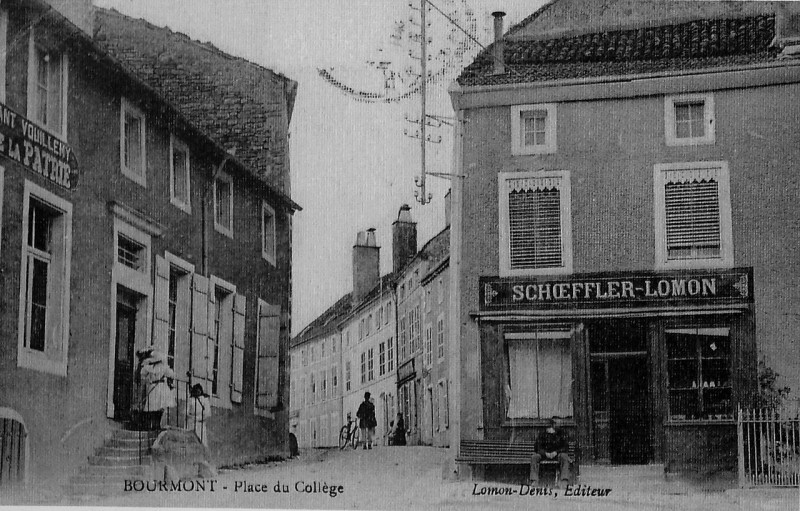 Carte postale ancienne Bourmont Shoeffler lomon 74031