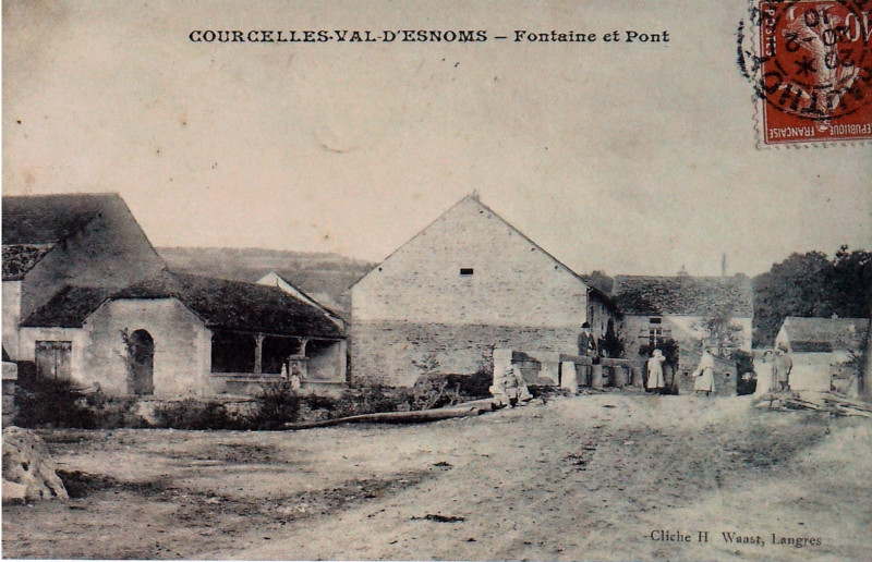 Carte postale ancienne C0urcelles valdesnoms 1910 60569
