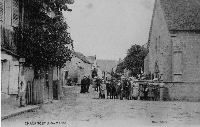 Carte postale ancienne Chalancey 60566