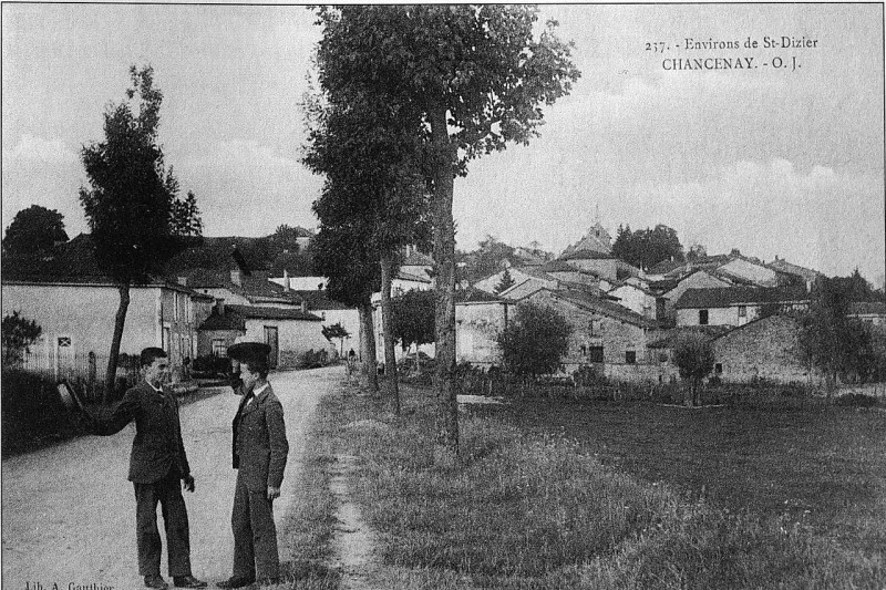 Carte postale ancienne Chancenay 72824