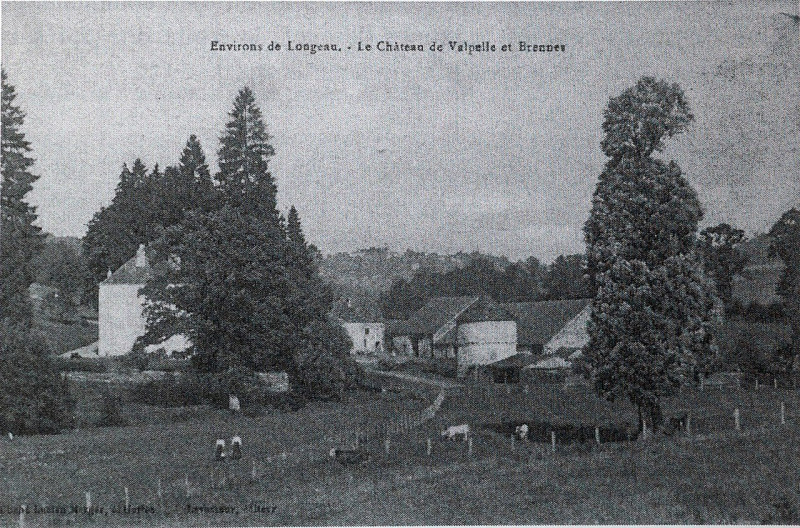 Carte postale ancienne Chateau de valpelle éd Levasseur 49438
