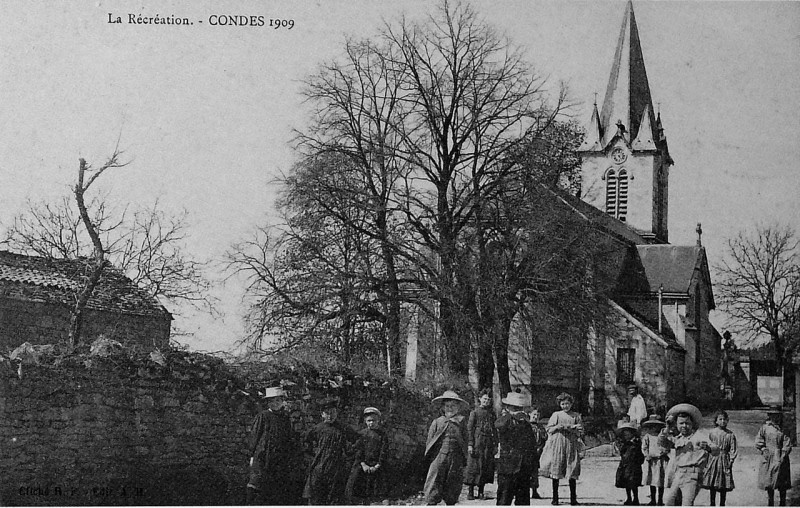 Carte postale ancienne Condes 74264