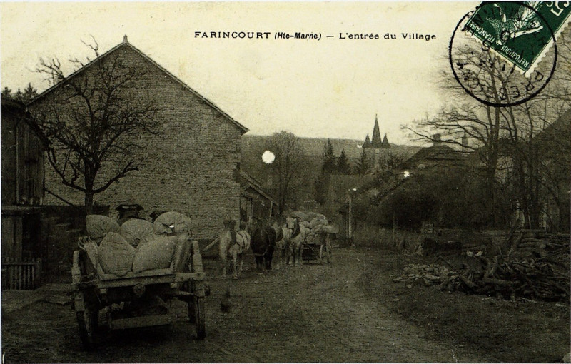 Carte postale ancienne Farincourt 75390