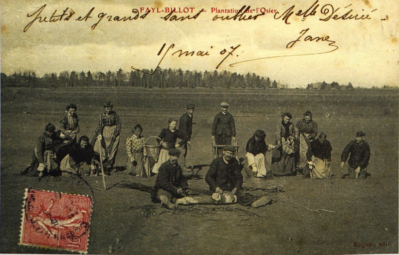 Carte postale ancienne Fayl billot 1907 75388