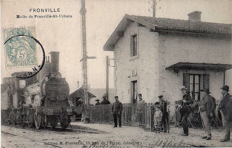 Carte postale ancienne Fronville 75398