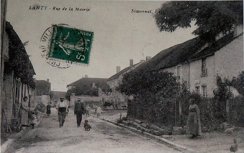 Carte postale ancienne Lanty 74183