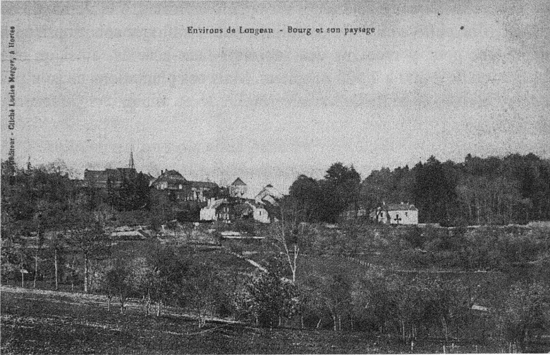 Carte postale ancienne Longeau éd Levasseur 49439