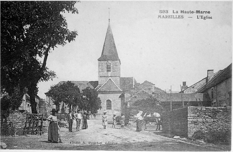 Carte postale ancienne Mareilles 61313